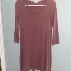 Dress with 3/4 sleeves